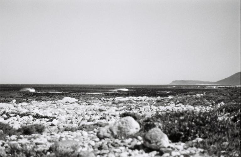 False Bay – mit Blick auf die Gordon’s Bay gen Ozean
